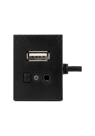Universal Uab Aux Giriş Adaptörü Kablo Usb Arayüz Soket Düğmesi