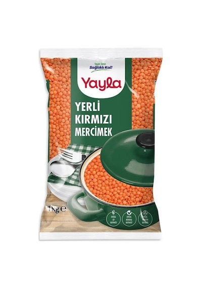 Kırmızı Mercimek Yerli 1000 Gr 1 Adet
