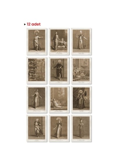 Sanat Kartpostal Seti 12'li