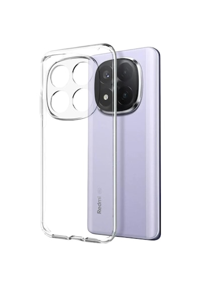 Xiaomi Redmi Note 15 Pro 4g Kılıf Kamera Korumalı Silikon Şeffaf Kapak