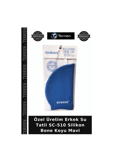 Özel Üretim Erkek Su Tatil Sc-510 Silikon Bone Koyu Mavi