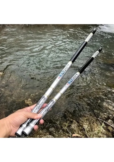 Taşınabilir Teleskobik Olta Kamışı 2.40 M Karbonfiber