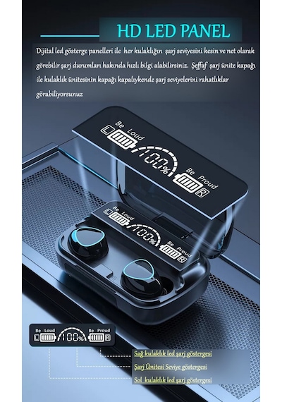 Tt Damix M10 Bluetooth 5.3 Kulak İçi Kulaklık