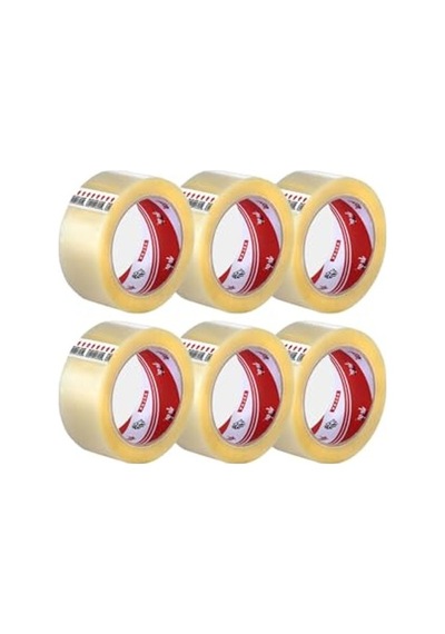 Şeffaf Koli Bandı, 45 X 100 Mt. Uzunluk İle Hızlı Paketleme İçin Kullanım 10