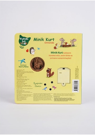 Kuklalı Sesli Kitap - Minik Kurt Ormanda