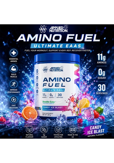 Applied Nutrition Amino Fuel Ultimate Eaa Workout Recovery 390 Gr - Candy İce Blast