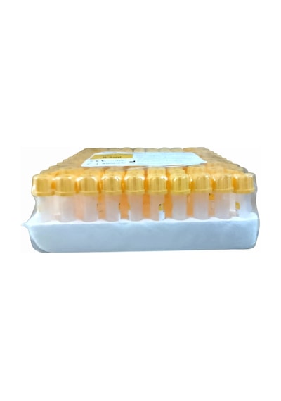 Vakumlu Jelli Tüp 0,5ml Pediatrik Sarı Kapak 100'lü Paket