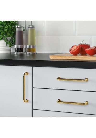 Ikea Bagganäs 2'li Mobilya Kulpu 143 Mm Altın