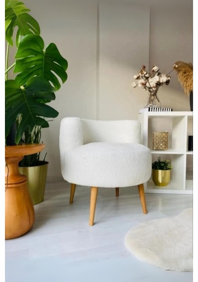 Elegant Comfort Çay Seti Tek Berjer Puf Takımı