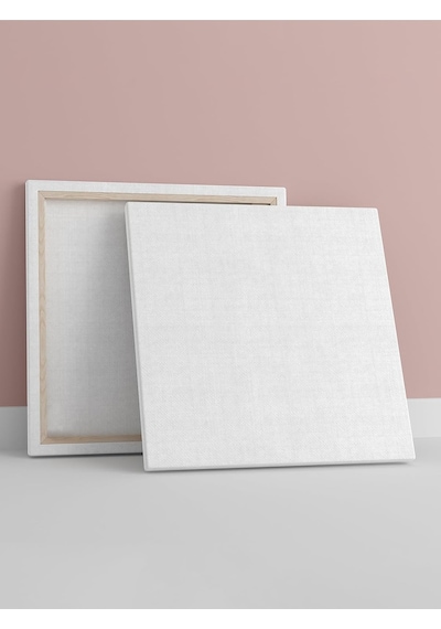 Profesyonel Boş Tuval, 40x60 Cm, 2 Li Paket Boş Kanvas Tablo, Boyama Tuvali Standart
