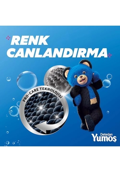 Yumoş Sıvı Bakım Deterjanı Siyah 30 Yıkama 1500 Ml