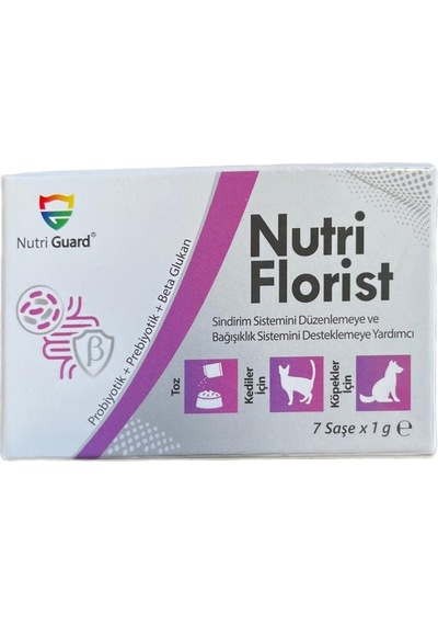 Nutri Florist Probiyotik Prebiyotik Beta Glukan 7 x 1 G
