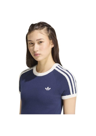 Adidas Knıt Tee Kadın Spor Tişört - Ks6794 Lacivert
