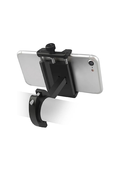 Motosiklet, Bisiklet, Scooter İçin Dayanıklı, Gidon Uyumlu, Cnc, Alüminyum, Telefon Tutucu, Siyah