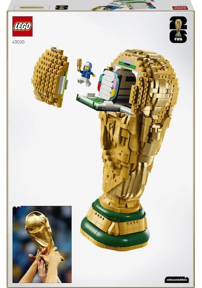 LEGO® Editions FIFA Dünya Kupası Resmi Kupa 43020 - 12 Yaş Üzeri Çocuklar için İnsan Figürü İçeren Oyuncak Yapım Seti (2842 Parça)