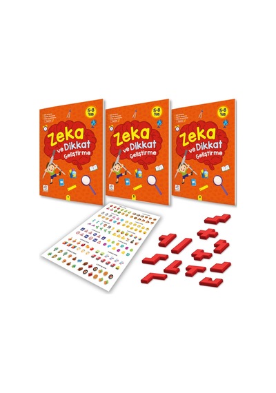5-8 Yaş Zeka ve Dikkat Geliştirme Seti