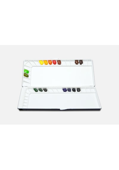 Mijello Silver Nano 40 Gözlü Palet 390X165X35 Mm Mwp-3040
