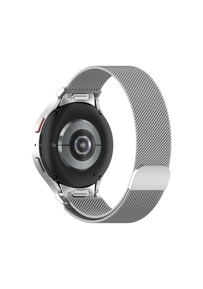 Samsung Galaxy Uyumlu Watch 4 5 6 40 44mm Classic 42 43 46 47mm Watch 5 Pro 45mm Hasır Metal Kordon