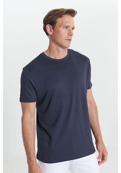 AC&Co / Altınyıldız Classics Erkek Lacı Yumuşak Dokulu Slim Fit Dar Kesim Bisiklet Yaka Tişört Lacı AC&Co / Altınyıldız Classics Erkek Lacı Yumuşak Dokulu Slim Fit Dar Kesim Bisiklet Yaka Tişört Lacı