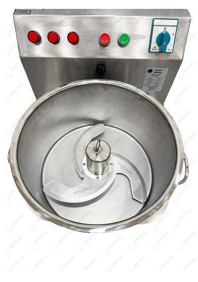 Besa Süper Mikser Et Çekme Ve Çiğ Köfte Zırh Makinesi Inox