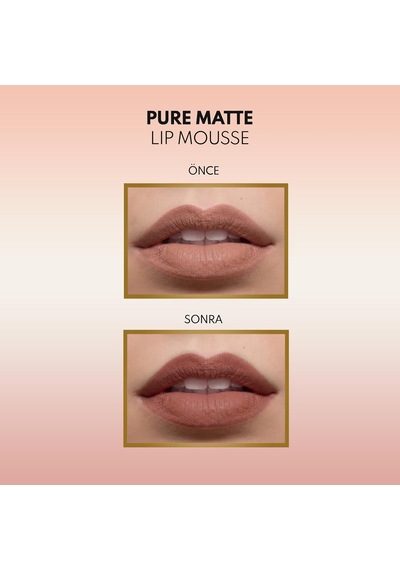 Pure Matte Lip Mousse 30 Spiced Nude Kadifemsi Mat Likit Ruj -nude Çok Renkli
