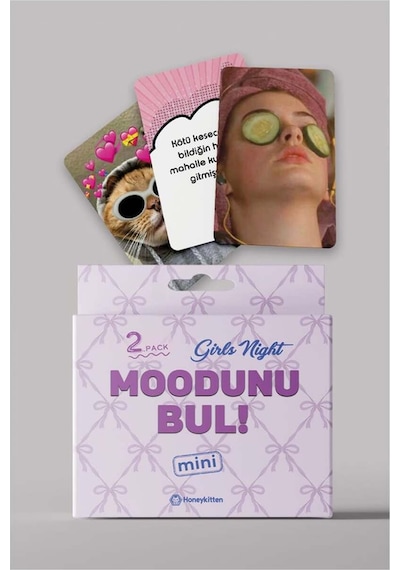 Moodunu Bul Mini Kızlar Gecesi 1 Ve 2 İkili Set Parti Oyunu