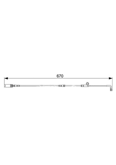 TRW GIC187 Fren Balata Fişi Ön Bmw 5 E60 E61 E63 E64 03- Bmw 6 M6 05-