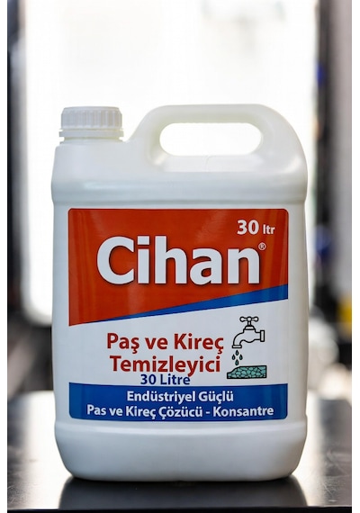 Cihan Pas Ve Kireç Temizleyici 30 Litre Tekli