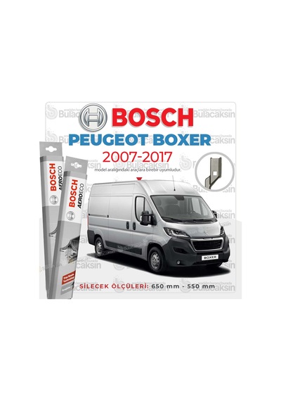 Peugeot Boxer Muz Silecek Takımı 2007-2017 Bosch Aeroeco