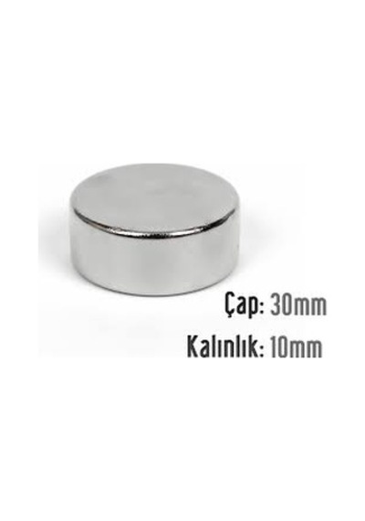 Neodyum Mıknatıs 30x10 Mm 2 Adet