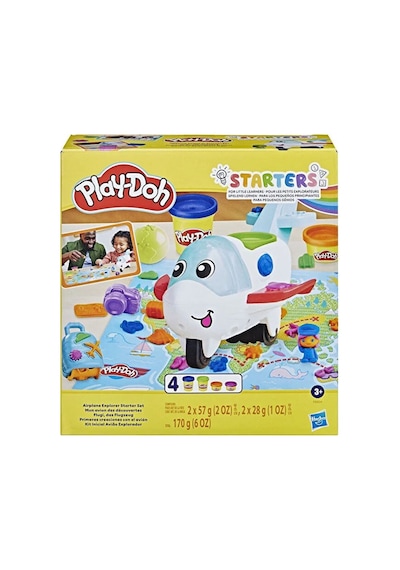 Play-doh Starters Eğlenceli Uçak Oyun Seti Çok  Renkli