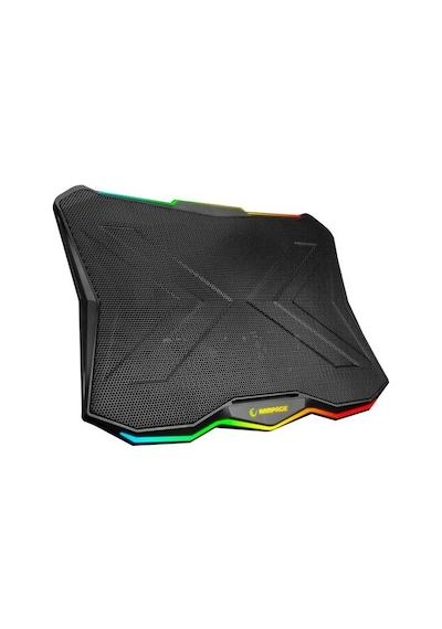 Rampage Ad-rc8 Showy Siyah 180mm Fan 15''-17'' Rgb Işıklı Notebook Soğutucu Stand-121104