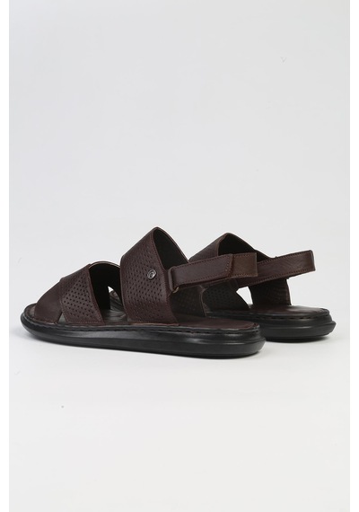 Pierre Cardin Pc-5124-3892 Kahve-erkek Sandalet Kahverengi