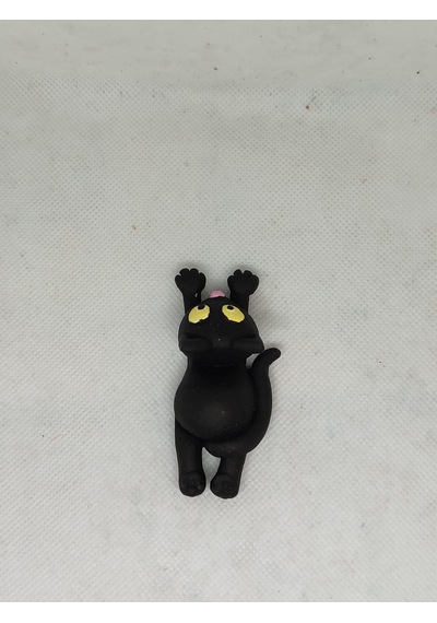 Tırmanan Kedi Magnet Siyah
