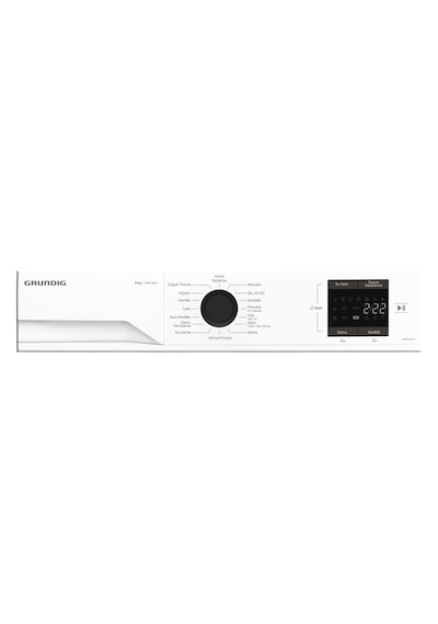 Grundig GNWM 81612 A 457100056300 1000 Devir 8 KG Çamaşır Makinesi
