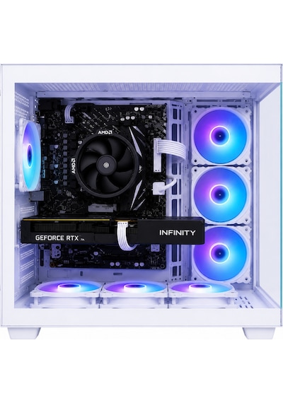 Okatech WHITSTORMOKA07 R5-7500F 32 GB 2 TB NVMe SSD 8 GB RTX5060 W11P Masaüstü Oyuncu Bilgisayarı