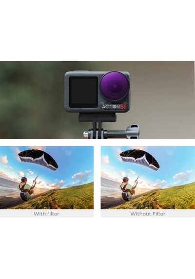 K&f Concept Nano-x Nd8 3 Stop Djı Osmo Action 4 Ve Osmo Action 5 Pro Lens Filtresi