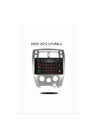 Snp Serisi Hyundai Tucson 2005 İle 2012 Uyumlu 10" Android Multimedya Sistemi 4-64 Gb Hafıza Carplay Android Auto Ve Geri Görüş Kamerası 10"