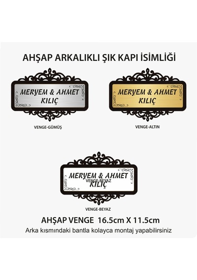Kapı Isimliği Ahşap Şık Tasarım Kapı Isimliği Ahşap Şık Tasarım