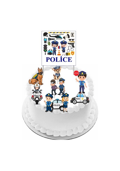 Polis Pasta Kürdanı Set Kuşe Kağıda Baskı Görseldeki Gibi Gelecektir