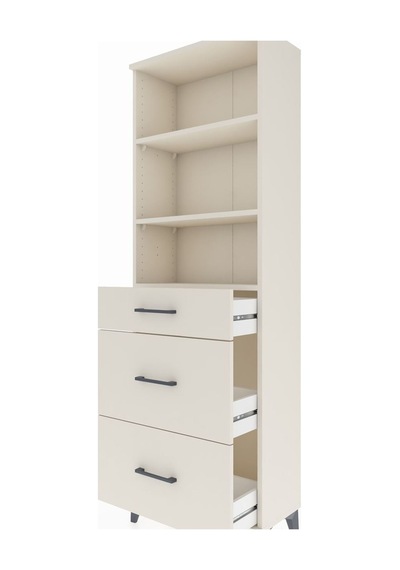Arges Dolap 3 Raflı 3 Çekmeceli 60x30x182 Aytaşı-aytaşı Aytaşı