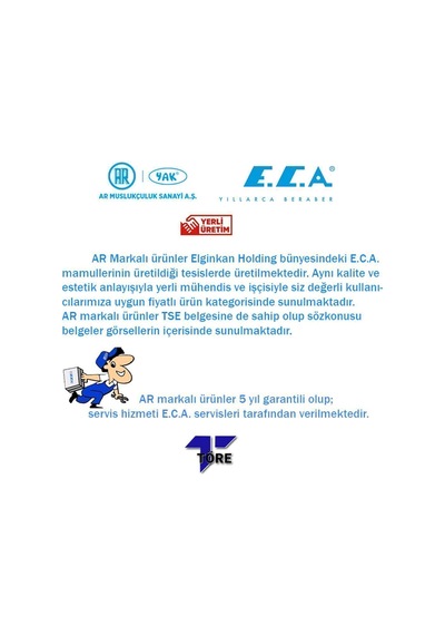 Ar Melıa Eviye Bataryası Yuvarlak Borulu 102118147 Krom