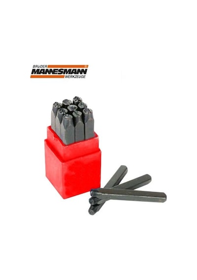 Mannesmann 245-04 Rakam Zımba Seti 4 Mm