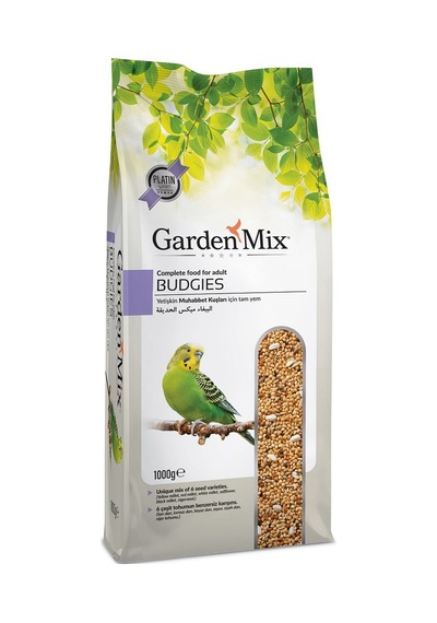 Garden Mix  Platin Seri Muhabbet  Kuşu Yemi 1 Kg