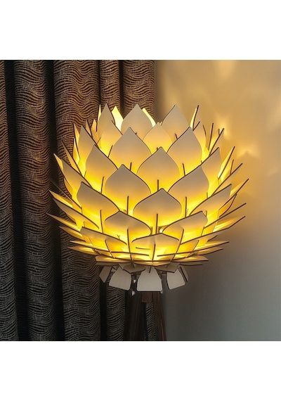 Design Otto Lotus Dekoratif Lambader Şapkası Başlığı Avize Abajur(457973436)