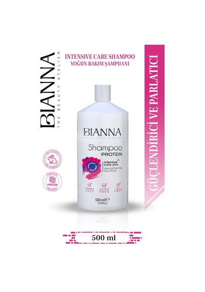 Şampuan Saç Bakım Protein Ve Yapı Güçlendirici Şampuanı - 500ml Saçşampuan