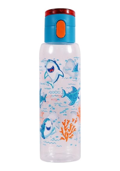 Herevin 161417-821 Askılı Desenli Opak Desenli Matara 500 Ml Turkuaz