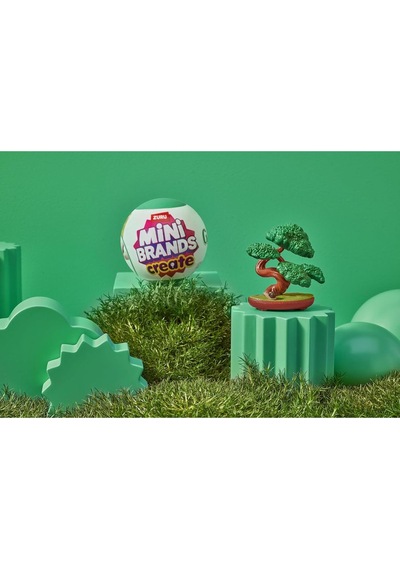 Mini Brands Mini Botanik Bahçe Fügürleri Sürpriz Top Paket - 4 Adet