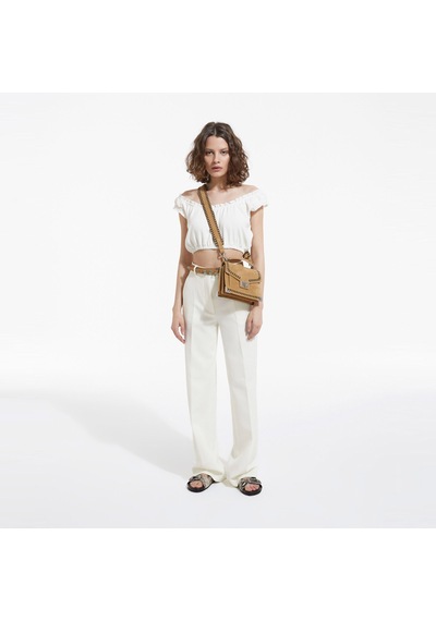The Kooples Kadın Balon Kollu Beyaz T-shırt