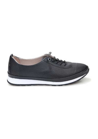 Papuçcity Papuçccity Sdf 03407 Kadın Günlük Ortopedik Ayakkabı Siyah - Beyaz